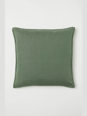 Washed Linen Cushion Cover