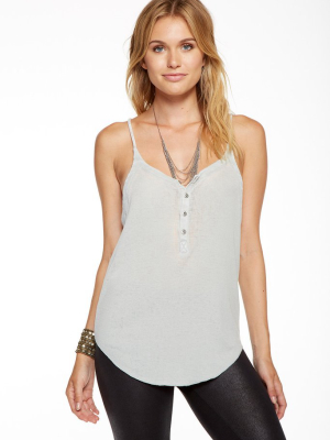 Henley Shirttail Cami