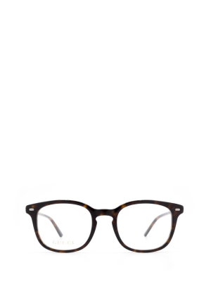 Gucci Eyewear Square Frame Glasses