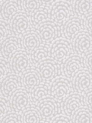 Kingsley Wallpaper In Dove Grey And Ivory From The Ashdown Collection By Nina Campbell For Osborne & Little