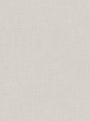 Meika Linen Structure Wallpaper In Grey By Bd Wall