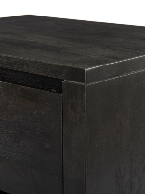 Westover Nightstand - Flint Black