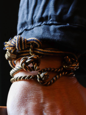 Twisted Knot Open Cuff