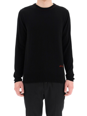 Alexander Mcqueen Monogram Logo Sweater