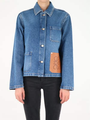 Loewe Anagram Patch Denim Jacket