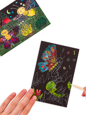 Bug Buddies Scratch And Scribble Mini Scratch Art Kit