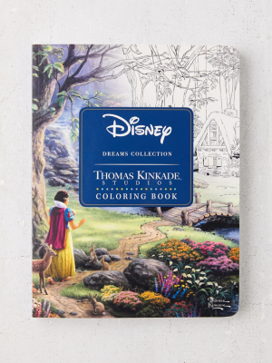 Disney Dreams Collection Thomas Kinkade Studios Coloring Book By Thomas Kinkade