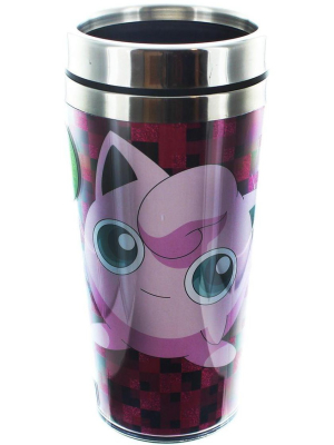 Just Funky Pokemon Jigglypuff 16oz Travel Mug