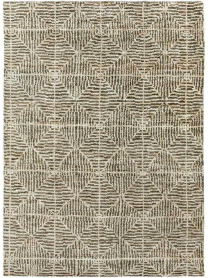 Bjorn Dark Brown/black/khaki Area Rug