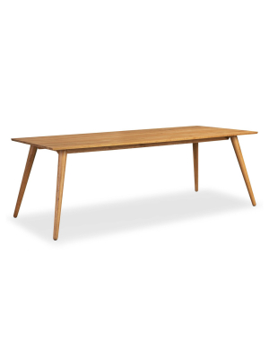 86" Christopher Dining Table - Poly & Bark