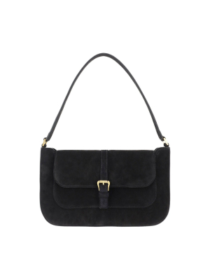 By Far Miranda Embossed Shoulder Bag