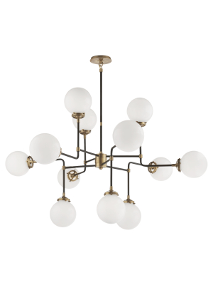 Bistro Medium Chandelier In Various Colors