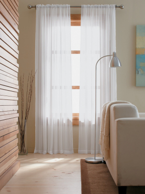 Chiffon Sheer Curtain Panel - Threshold™