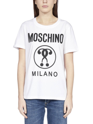 Moschino Double Question Mark T-shirt