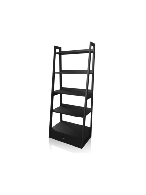 Juncus 5 Tiered Ladder Bookcase - Iohomes