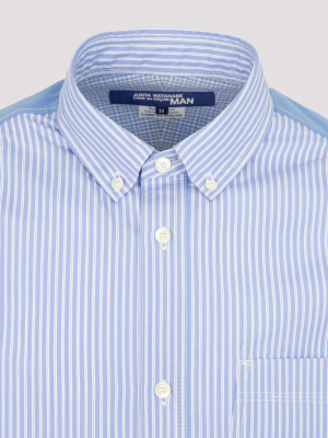 Junya Watanabe Man Striped Buttoned Shirt