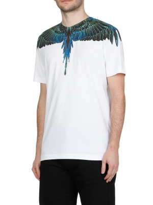 Marcelo Burlon County Of Milan Wings Print T-shirt