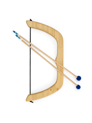 Small Wooden Bow And Arrow