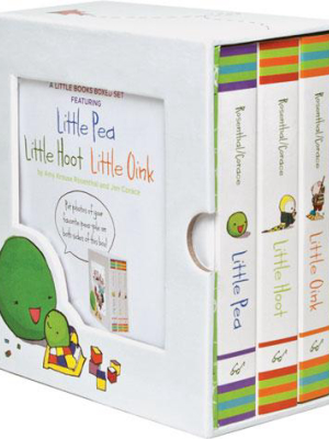 Little Books Boxed Set: Little Pea, Little Hoot, Little Oink