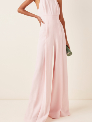 Sabryn Sleeveless Crepe Jumpsuit