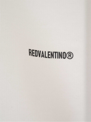 Redvalentino Ruffle Detail Sweatshirt