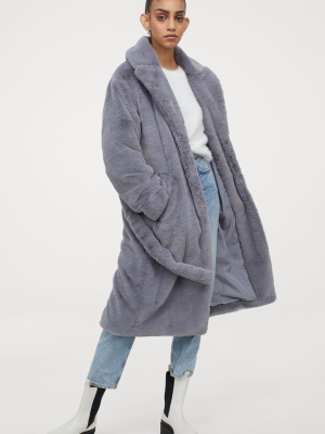 Faux Fur Coat