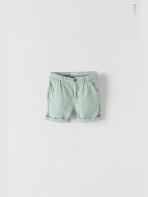 Linen Shorts