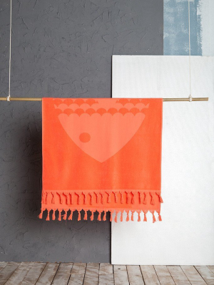 Marinero Orange Towel