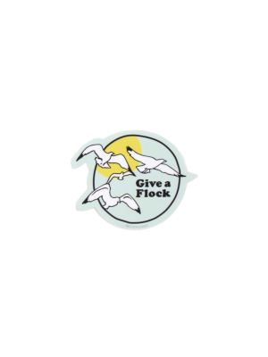 Give A Flock Sticker