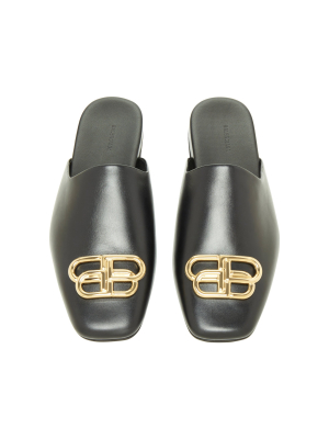 Cosy Bb Leather Mules