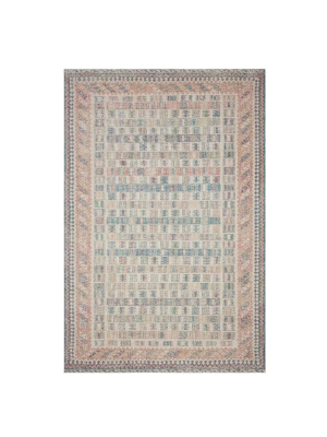 Ed Ellen Degeneres Crafted By Loloi Alameda Rug - Blush/lagoon