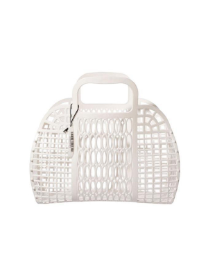 Plastic Market Bag - Large White