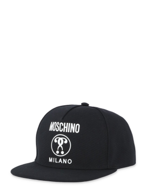 Moschino Double Question Mark Baseball Cap