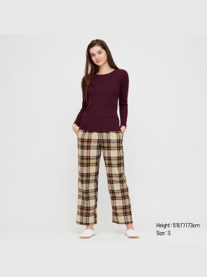 Women Flannel Pants