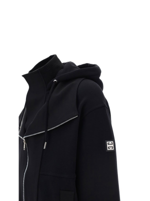 Givenchy Layered Hooded Jacket