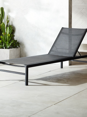 Idle Ii Black Sun Lounger