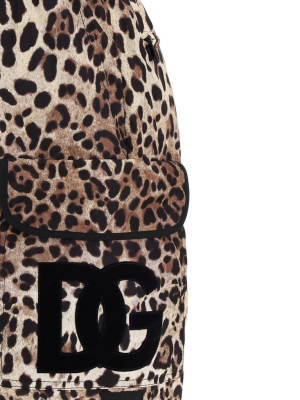 Dolce & Gabbana Leopard Printed Shorts