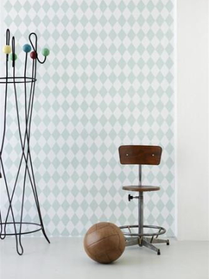 Harlequin Wallpaper In Mint