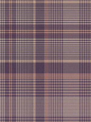 Heritage Plaid Wallpaper In Plum From The Exclusives Collection By Graham & Brown