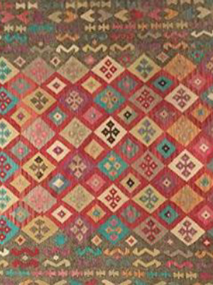 Turkish Kilim Rug 8'2" X 11'2"