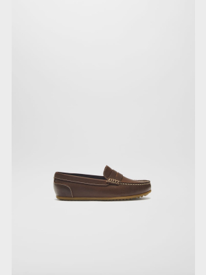 Leather Loafers