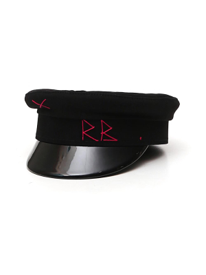 Ruslan Baginskiy Logo-embroidered Baker Boy Hat