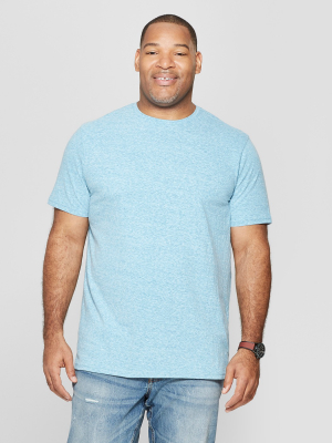 Men's Big & Tall Standard Fit Short Sleeve Novelty Crew T-shirt - Goodfellow & Co™