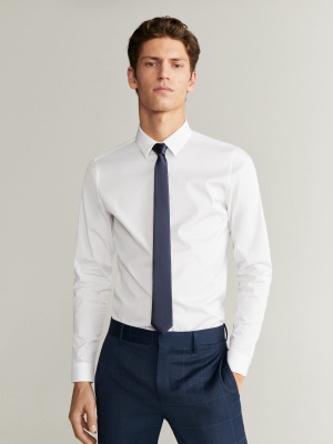 Tailored Super Slim Fit Cotton Shirt