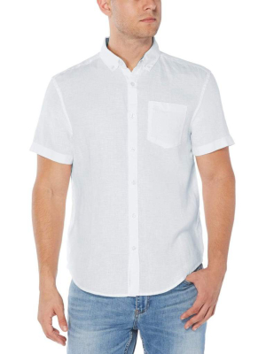 Short Sleeve Linen Shirt