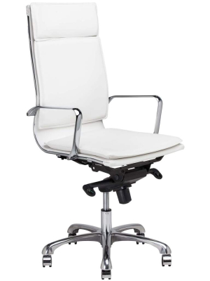 Carlo Office Chair, White