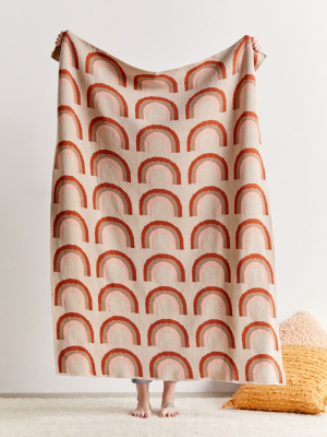 Happy Habitat By Karrie Dean Toto Pastel Knit Throw Blanket