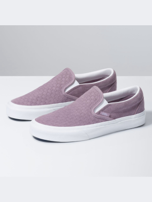 Emboss Mini Check Classic Slip-on