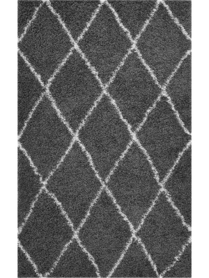 Templeton Area Rug Dark Gray/ivory