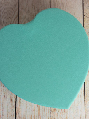 Toggle Tie Cover For Vintage Heart Bowl - Textured - Mint
